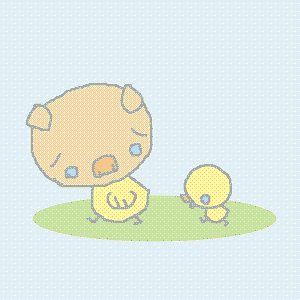 データぶた＆あひる小.GIF